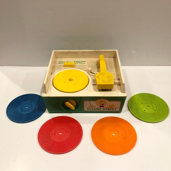 FisherPrice Toys Fisher Price Vintage Sesame Street Music Box
